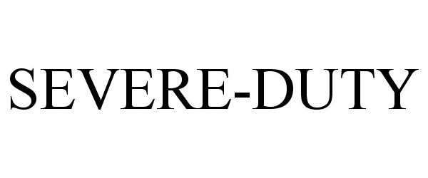 Trademark Logo SEVERE-DUTY