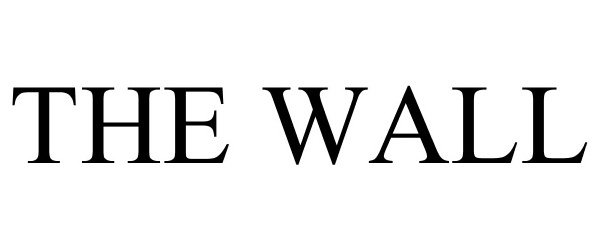 Trademark Logo THE WALL