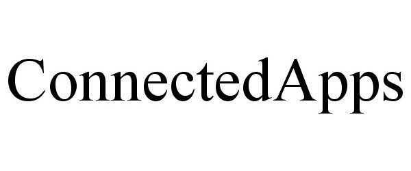 Trademark Logo CONNECTEDAPPS