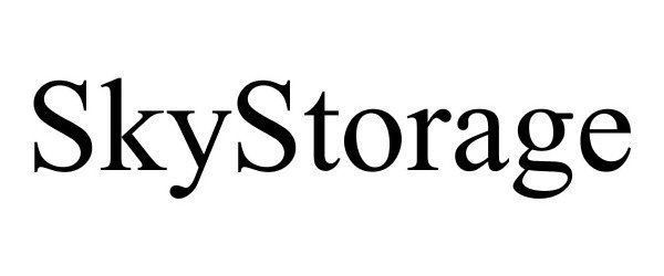 Trademark Logo SKYSTORAGE