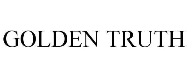 Trademark Logo GOLDEN TRUTH