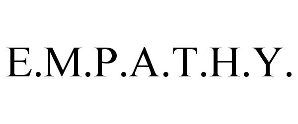 Trademark Logo E.M.P.A.T.H.Y.