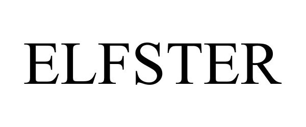 Trademark Logo ELFSTER