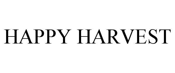  HAPPY HARVEST