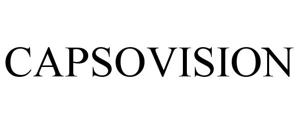 Trademark Logo CAPSOVISION