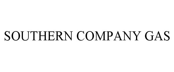  SOUTHERN COMPANY GAS