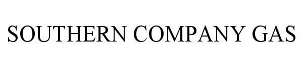 Trademark Logo SOUTHERN COMPANY GAS