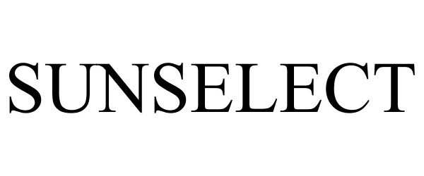 Trademark Logo SUNSELECT