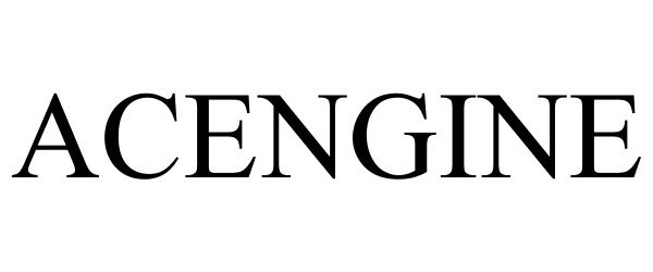 Trademark Logo ACENGINE