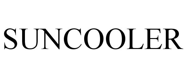 Trademark Logo SUNCOOLER