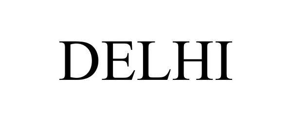Trademark Logo DELHI