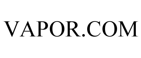 Trademark Logo VAPOR.COM