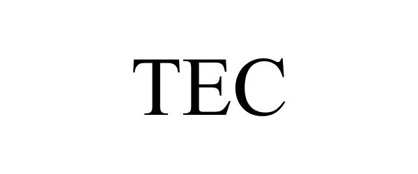 Trademark Logo TEC