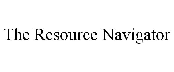  THE RESOURCE NAVIGATOR