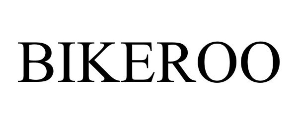 Trademark Logo BIKEROO