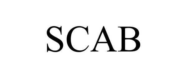 Trademark Logo SCAB