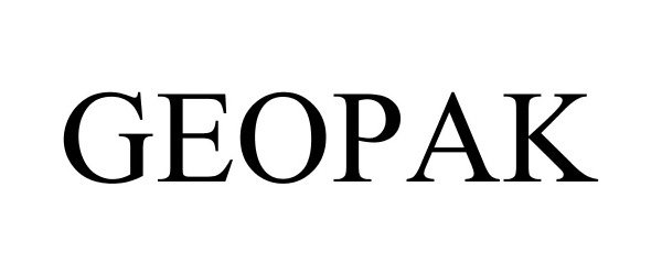Trademark Logo GEOPAK