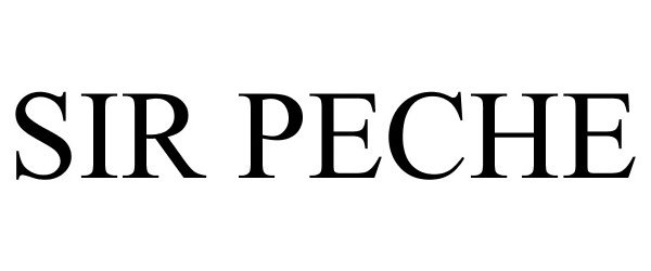 Trademark Logo SIR PECHE