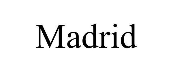 Trademark Logo MADRID