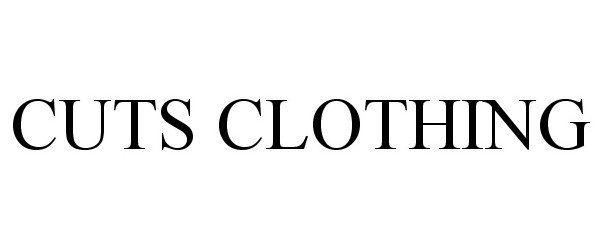 Trademark Logo CUTS CLOTHING
