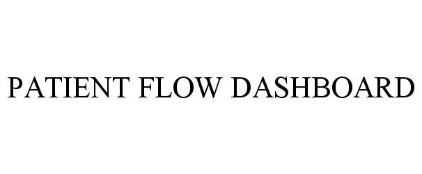  PATIENT FLOW DASHBOARD