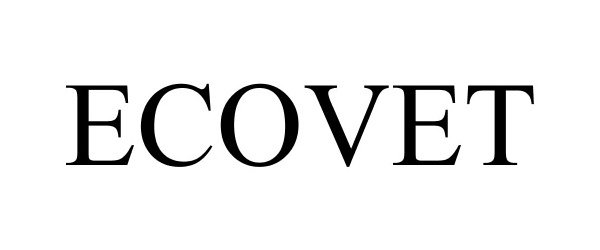 Trademark Logo ECOVET