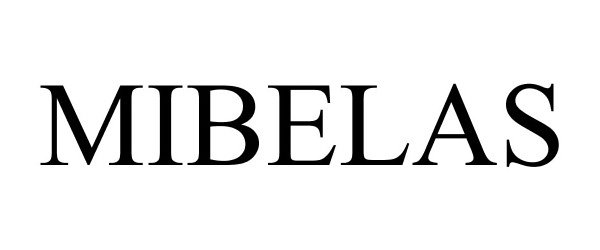 Trademark Logo MIBELAS