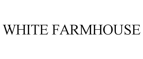 WHITE FARMHOUSE