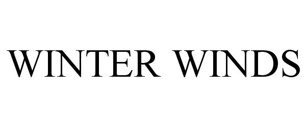 Trademark Logo WINTER WINDS