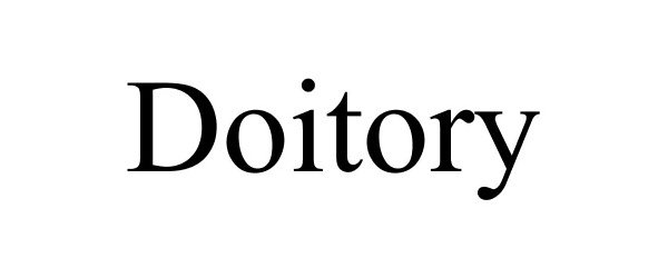 Trademark Logo DOITORY
