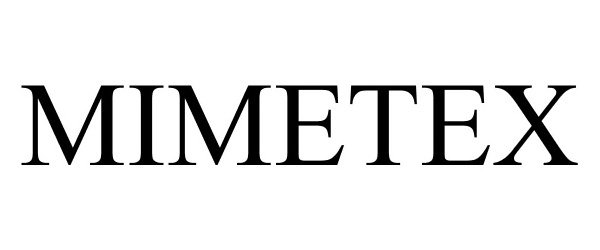 Trademark Logo MIMETEX