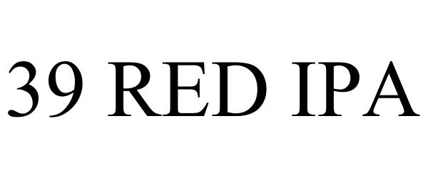 Trademark Logo 39 RED IPA