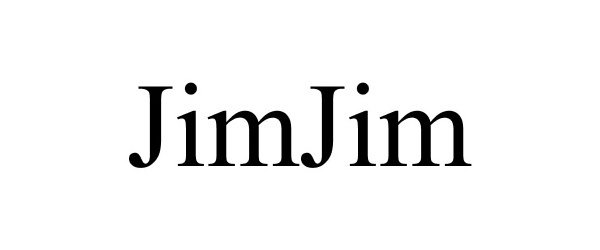 Trademark Logo JIMJIM
