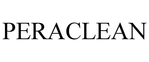Trademark Logo PERACLEAN