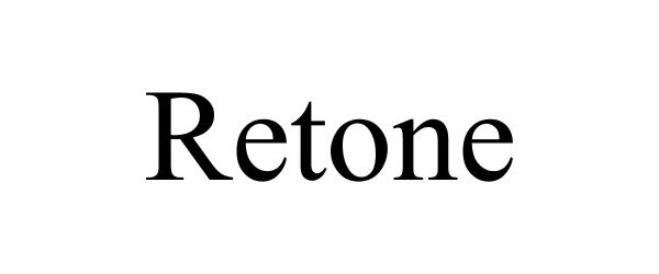 Trademark Logo RETONE