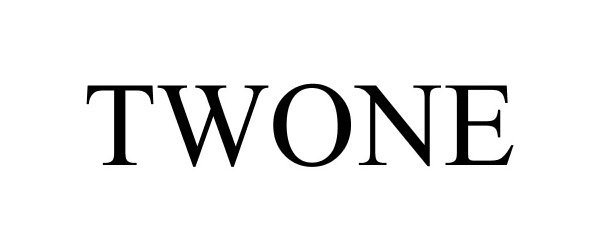 Trademark Logo TWONE