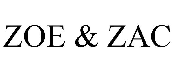  ZOE &amp; ZAC