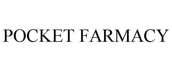 Trademark Logo POCKET FARMACY