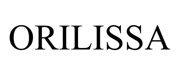 Trademark Logo ORILISSA