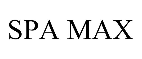 Trademark Logo SPA MAX