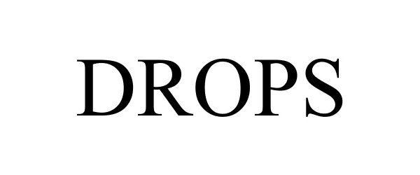 Trademark Logo DROPS