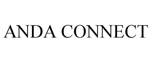 Trademark Logo ANDA CONNECT