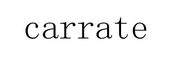 Trademark Logo CARRATE