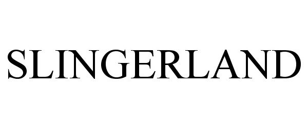 Trademark Logo SLINGERLAND