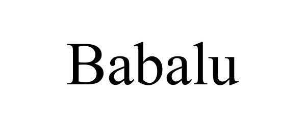 Trademark Logo BABALU