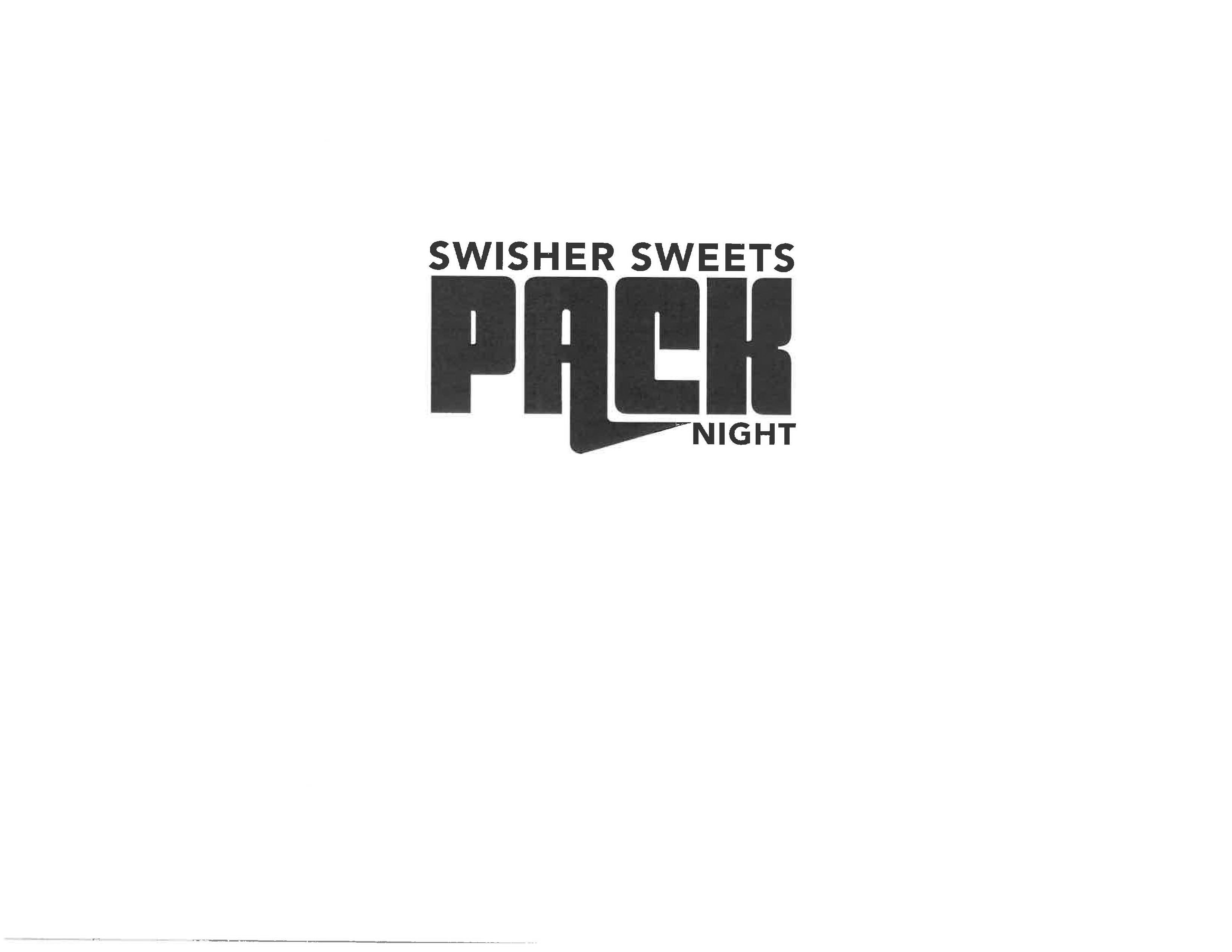 Trademark Logo SWISHER SWEETS PACK NIGHT