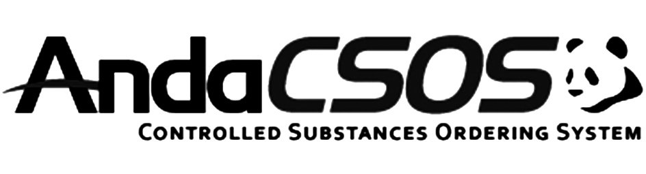Trademark Logo ANDA CSOS CONTROLLED SUBSTANCES ORDERING SYSTEM