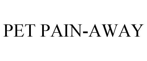 Trademark Logo PET PAIN-AWAY