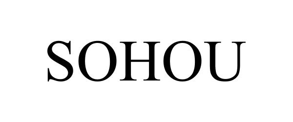 Trademark Logo SOHOU