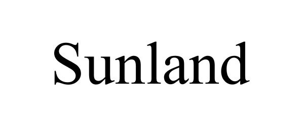 Trademark Logo SUNLAND